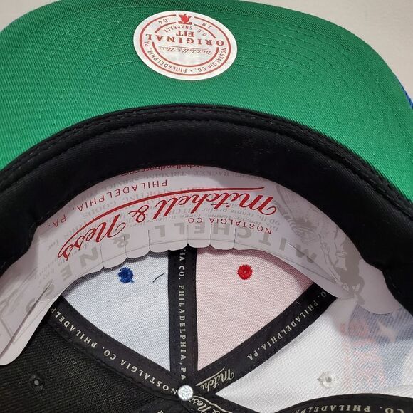 Men's Mitchell & Ness PHILADELPHIA 76ERS NBA 75th Anniversary NWT SNAPBA… - Picture 8 of 10